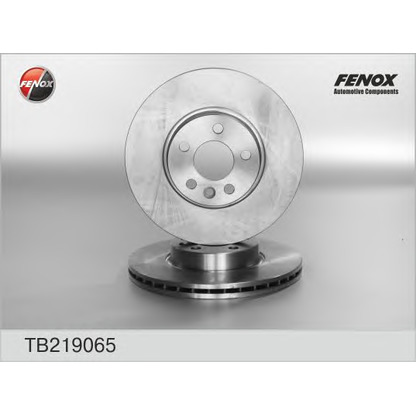 Photo Disque de frein FENOX TB219065