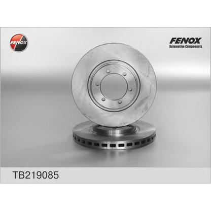 Photo Disque de frein FENOX TB219085
