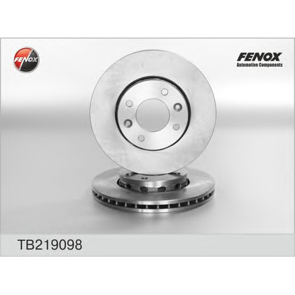Photo Disque de frein FENOX TB219098