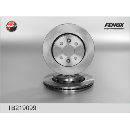 Photo Disque de frein FENOX TB219099