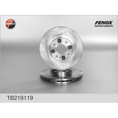Photo Disque de frein FENOX TB219119