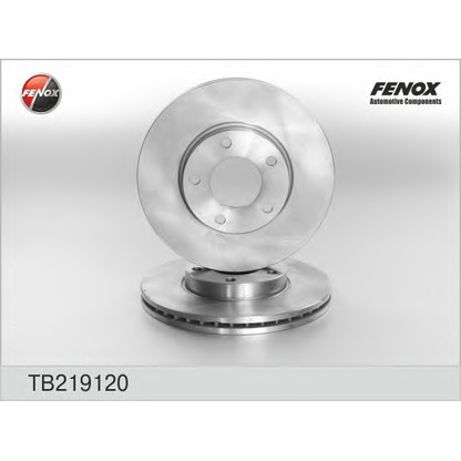 Photo Disque de frein FENOX TB219120