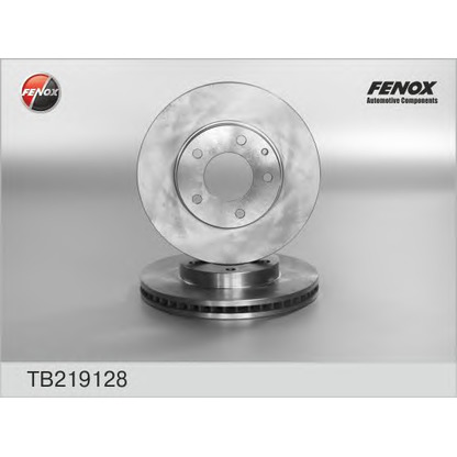 Photo Disque de frein FENOX TB219128