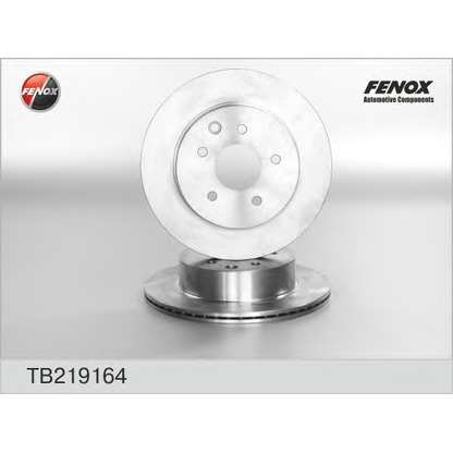 Photo Disque de frein FENOX TB219164