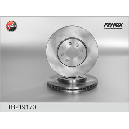 Photo Disque de frein FENOX TB219170