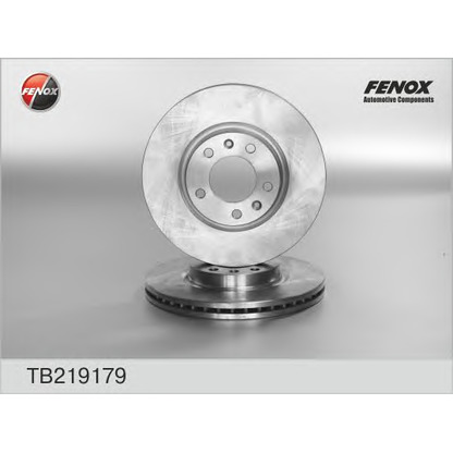 Photo Disque de frein FENOX TB219179