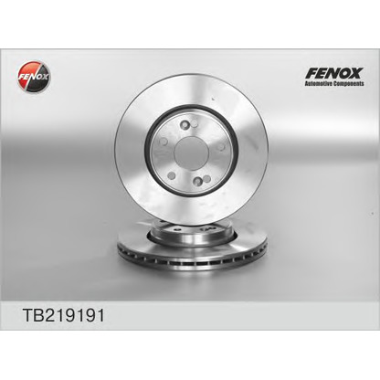 Foto Disco  freno FENOX TB219191