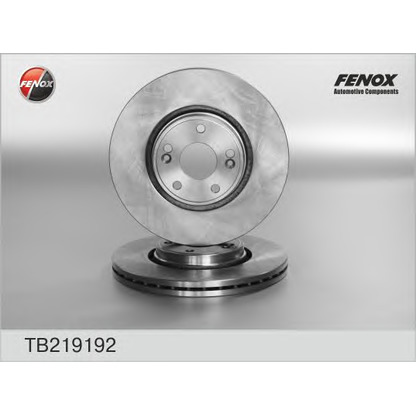 Photo Brake Disc FENOX TB219192