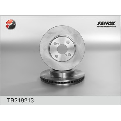 Photo Disque de frein FENOX TB219213