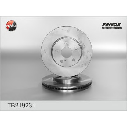 Photo Brake Disc FENOX TB219231