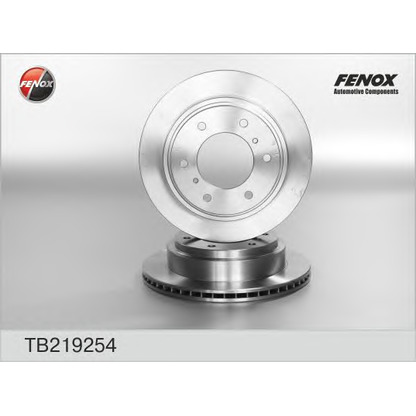 Photo Brake Disc FENOX TB219254