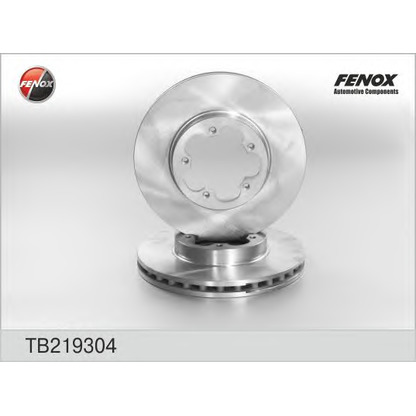 Photo Disque de frein FENOX TB219304