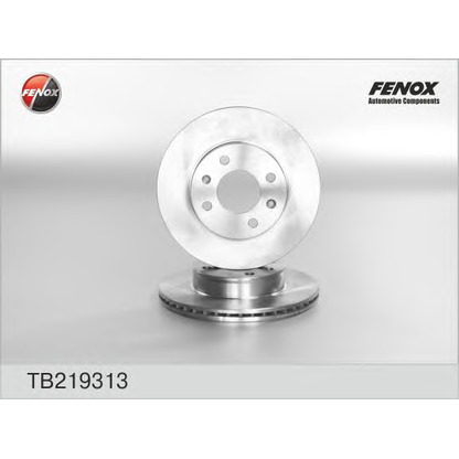 Photo Disque de frein FENOX TB219313