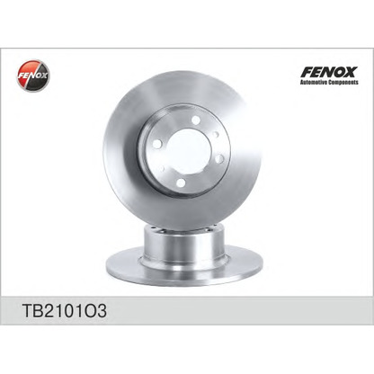 Photo Disque de frein FENOX TB2101O3