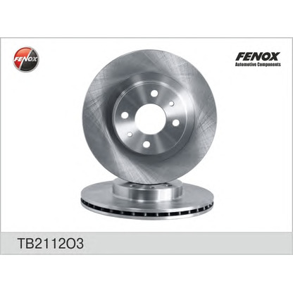 Фото Тормозной диск FENOX TB2112O3