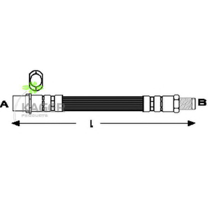 Photo Brake Hose KAGER 380084