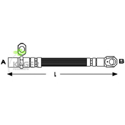 Photo Brake Hose KAGER 380382