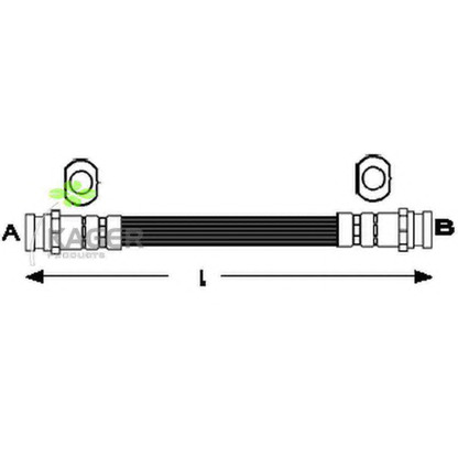 Photo Brake Hose KAGER 380478
