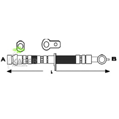 Photo Brake Hose KAGER 380721