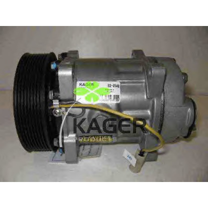 Foto Compresor, aire acondicionado KAGER 920540