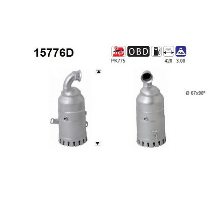Photo Catalytic Converter AS 15776D