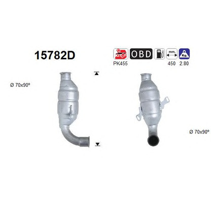 Foto Catalizzatore AS 15782D
