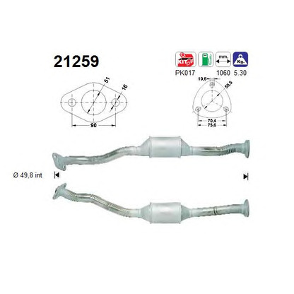 Foto Catalizzatore AS 21259