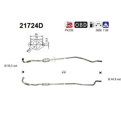 Foto Catalizzatore AS 21724D