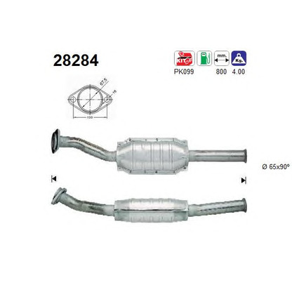 Foto Kit montaggio, Catalizzatore AS 28284