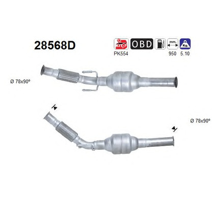 Zdjęcie Katalizator AS 28568D