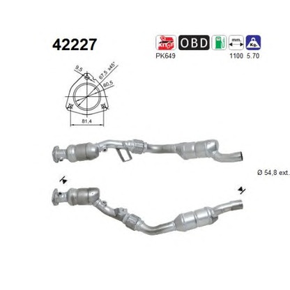 Zdjęcie Katalizator AS 42227