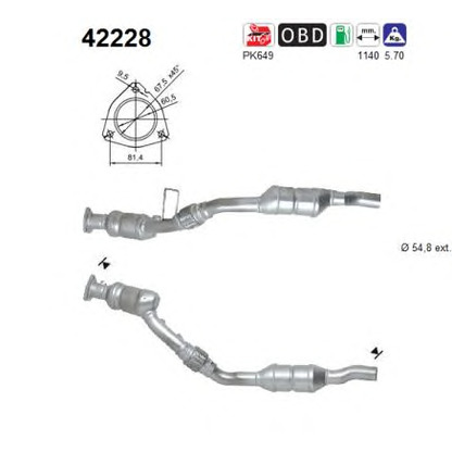 Zdjęcie Katalizator AS 42228