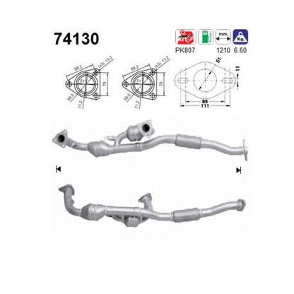 Foto Catalizzatore AS 74130