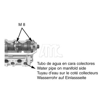 Photo Culasse de cylindre AMC 908704