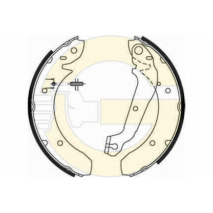 Photo Brake Shoe Set GIRLING 5161661