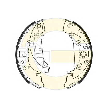 Photo Brake Shoe Set GIRLING 5184419