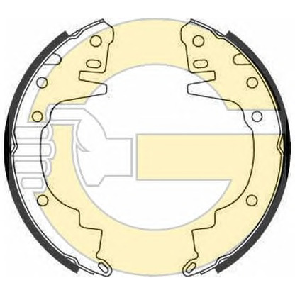 Photo Brake Shoe Set GIRLING 5185189