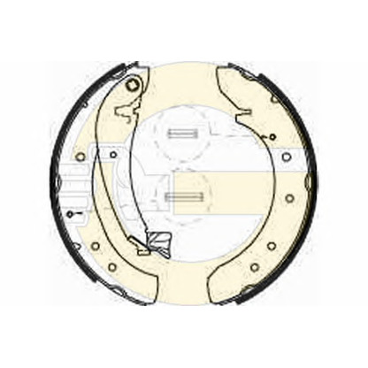 Photo Brake Shoe Set GIRLING 5185461