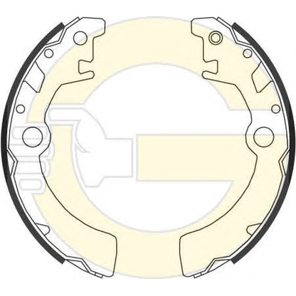 Фото Комплект тормозных колодок GIRLING 5186519