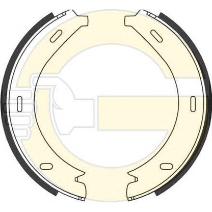 Foto Kit ganasce, Freno stazionamento GIRLING 5186884