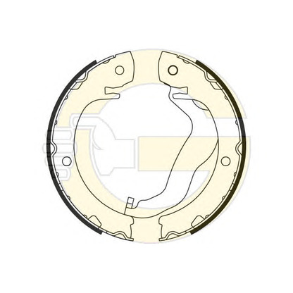 Photo Brake Shoe Set, parking brake GIRLING 5187949