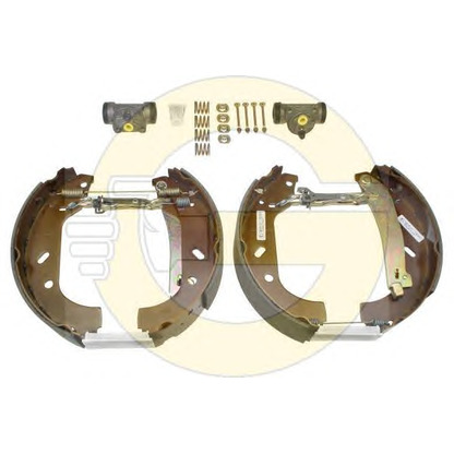 Photo Brake Shoe Set GIRLING 5312243