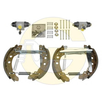 Photo Brake Shoe Set GIRLING 5315019