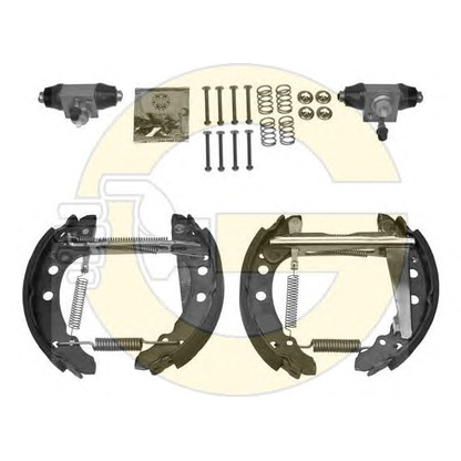 Photo Brake Shoe Set GIRLING 5315079