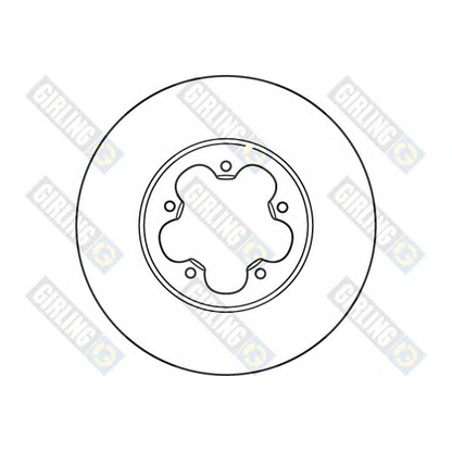 Photo Brake Disc GIRLING 6023895