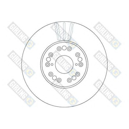 Photo Brake Disc GIRLING 6041825