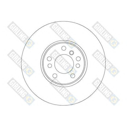 Photo Brake Disc GIRLING 6041875