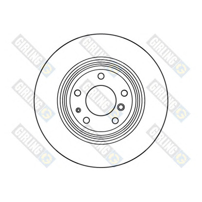 Photo Disque de frein GIRLING 6048912