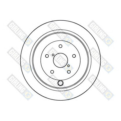 Photo Brake Disc GIRLING 6049292