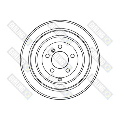 Photo Brake Disc GIRLING 6049545